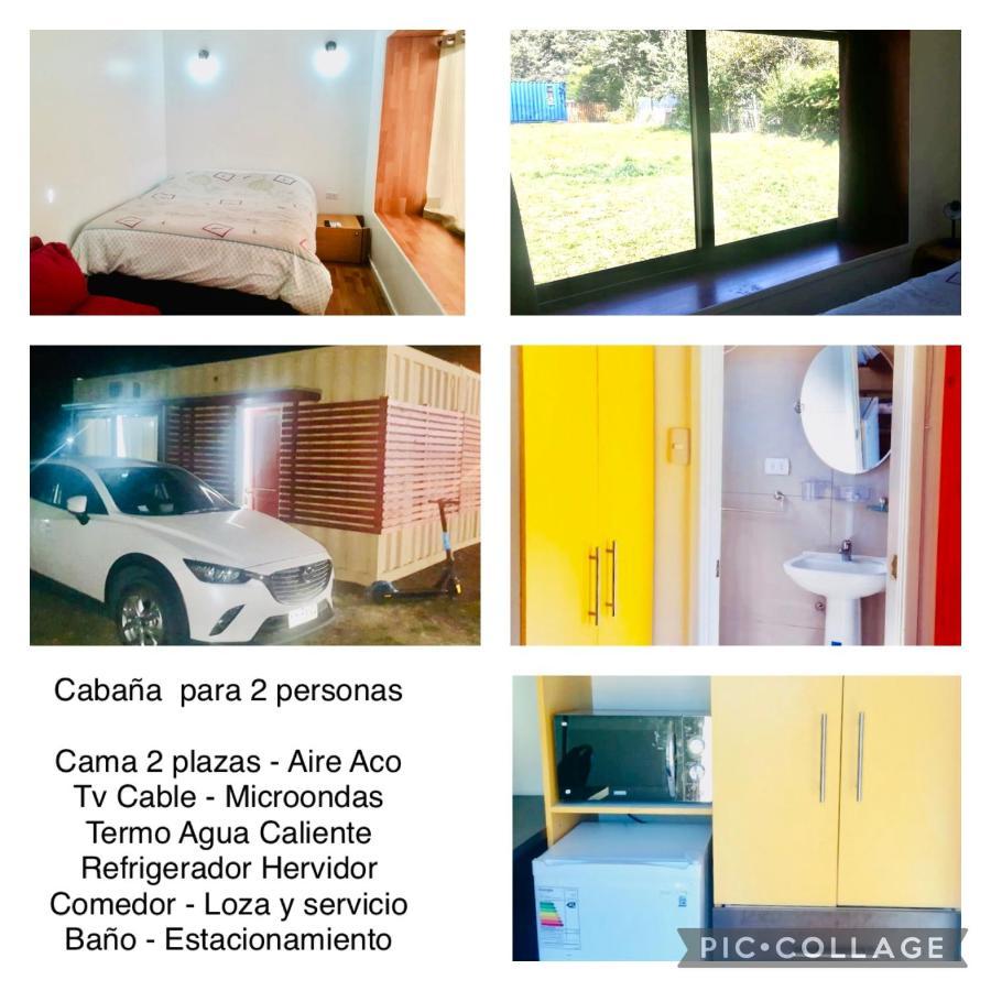 プコン Cabanas Habitainer 2ヴィラ エクステリア 写真